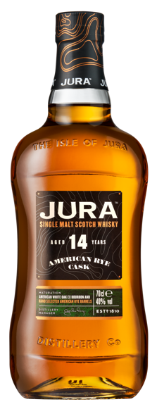 Medium Jura 14Yr American Rye Bottle Front