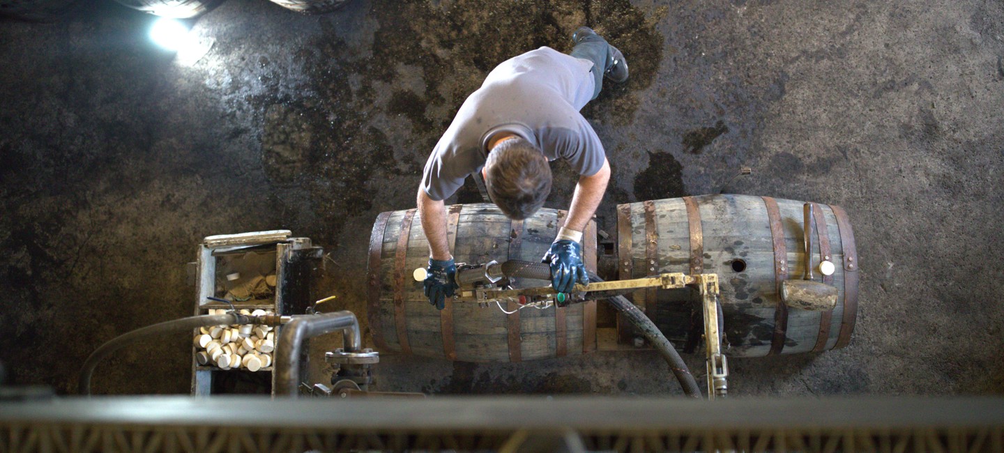 Jura Filling Store Cask Being Filled 2