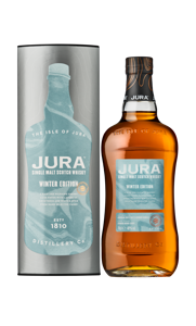 Large Jura Winter Edition 70Cl Bottleplustube Transparent Bkground